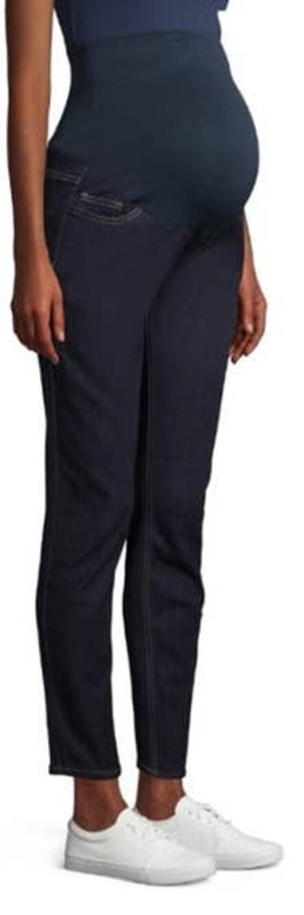 Time and Tru Maternity Skinny Pull on Jeans with 5 Pockets l 12/14